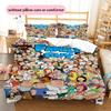 Family Guy Poster Pattern Bedding Home Decoration Birthday Gift ( 1 duvet cover + 2 pillowcase, without core),fan merchandise.