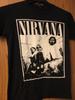 Nirvana - Schwarzes Shirt - S.