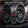4Pcs 56MM Car Emblem Wheel Center Hub Cap Covers Auto Rim Cover For Tesla Model S Model X Model Y Model 3 Roadster SpaceX Accessory