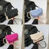 Stylish Urban Minimalist Retro Color-block Small Crossbody Handbag For Daily Use