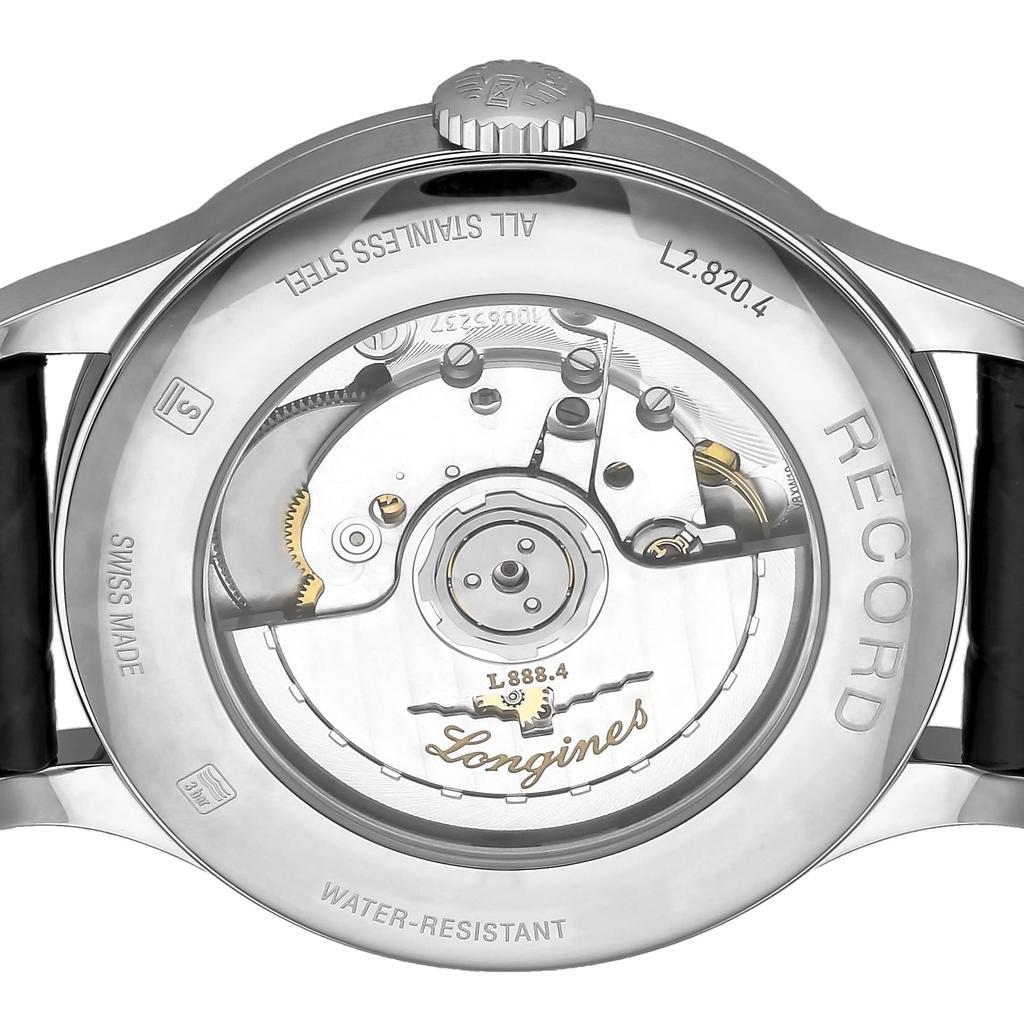 Casual Watch Record Black [Longines] L2.820.4.56.2 Men's [Item]