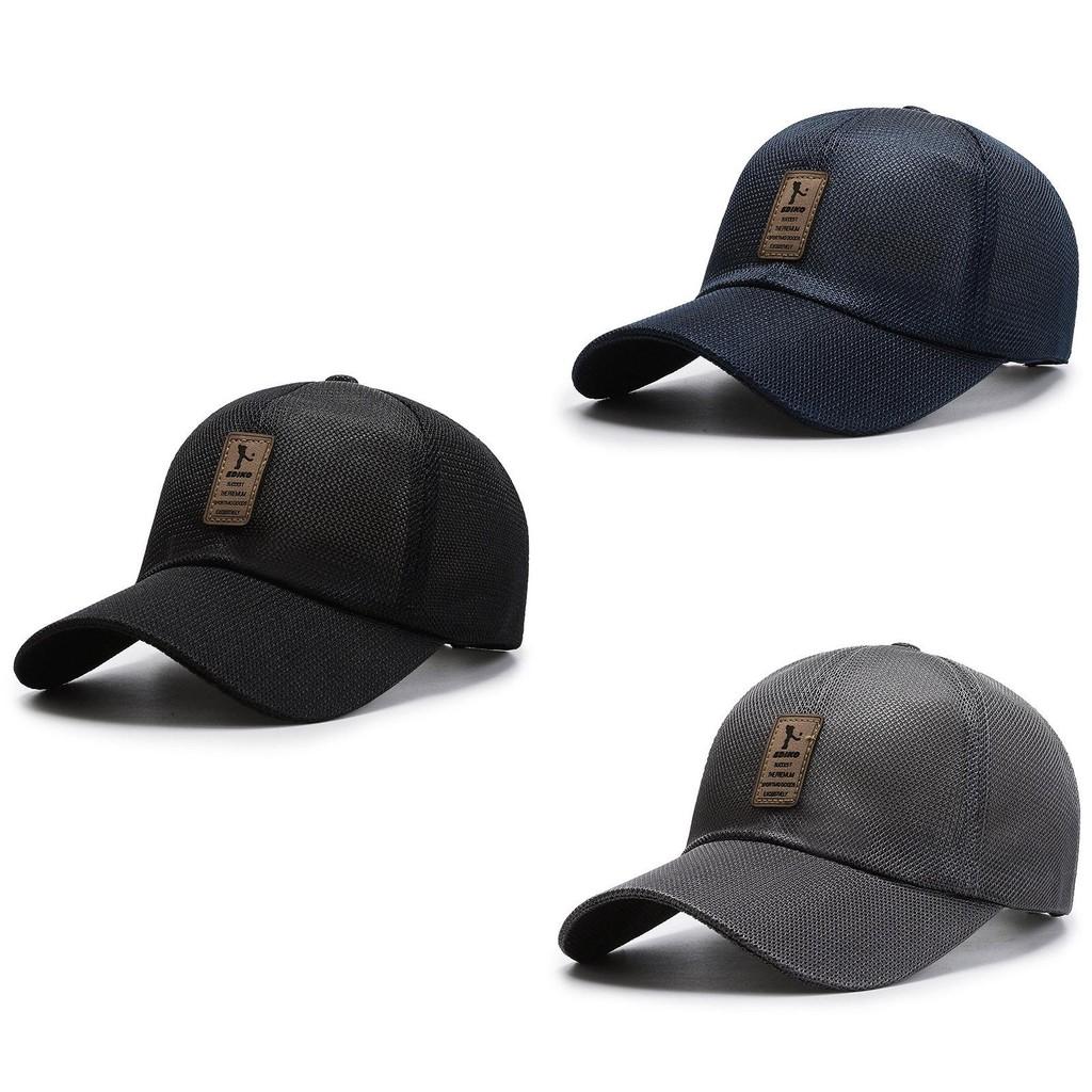 Baseball Mesh Cap Hats Adjustable Summer Sun Protection Outdoor Breathable