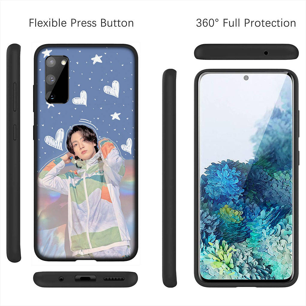 for Samsung Galaxy S24 S23 iPhone 16 15 14 Xiaomi Redmi Note 13 12 11 10 8 Plus 9 Pro Max X XR Phone Case Jeon Jung Kook Jeonkook OPPO Huawei Cover