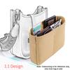 EverToner For H Evelyne 16 29 33 Insert Bag Felt Makeup Organizer Bag Inner Purse Portable Base Shaper