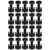 Stainless Steel Cage Nuts and Screws Set for Server Rack, Network Switch, and Cabinet Replacement Hardware
