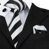 New Fashion Mens Accessory Silk Tie Set Necktie Pocket Square Cufflinks Set