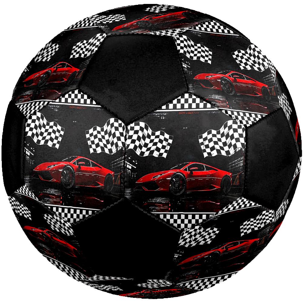 Racing Theme Size 5 Soccer Ball, Suitable for Both Indoor and Outdoor Matches, a Gift Suitable for Everyone.