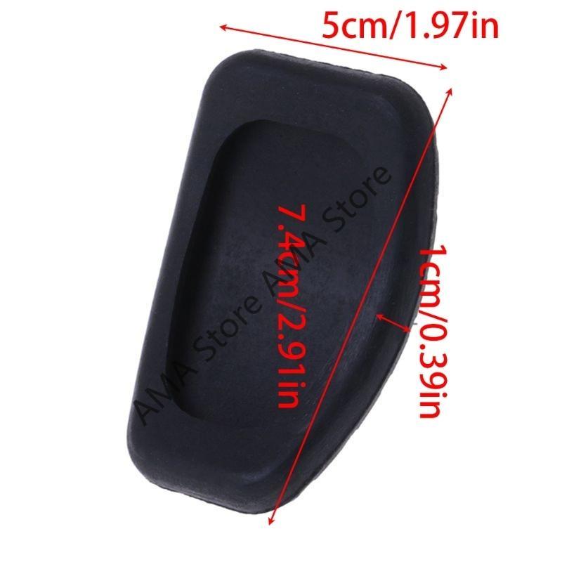 X7JF Car Clutch and Brake Pedal Rubber Pad Cover Fit for Renault Megane Clio Kango Scenic CCY Auto Styling Accessories