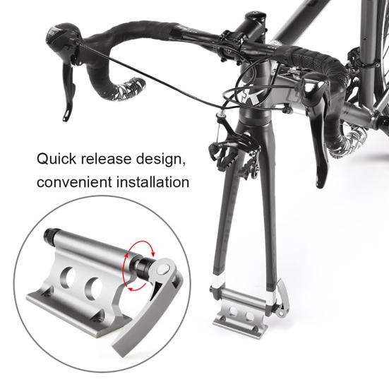 Bike Bicycle Front Fork Quick-release Car SUV Carrier Alloy Block Mount Rack