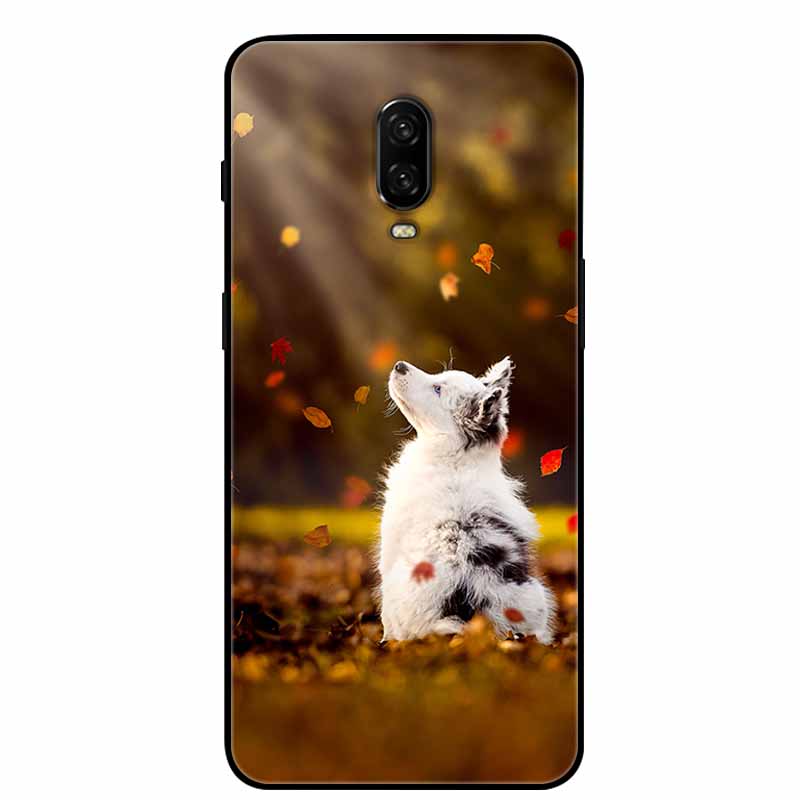 For Oneplus 6T Case Silicone Lovely TPU Soft Phone Cover for One Plus 6 6T Protective Back Shells oneplus6T Cute Cats Funda Capa