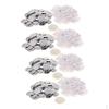 400pcs Button Components Badge DIY Lapel Buttons for Making Machines Or -