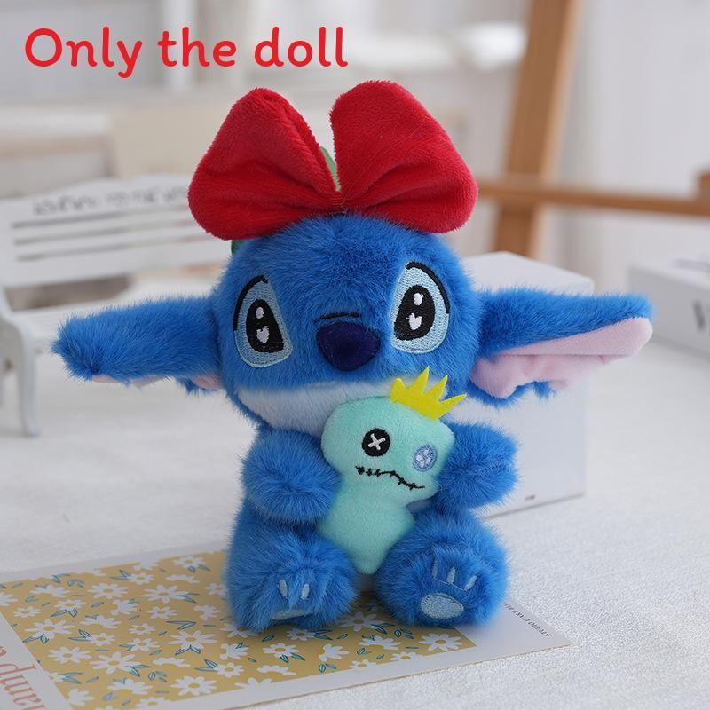 

Doll Cute Hug Bow Headpiece Decor Plush Toy Pendant For Children Gift Rose Knot