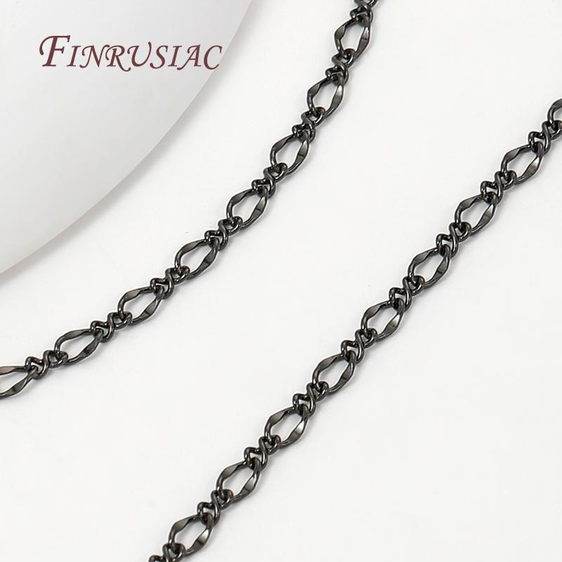 Black Color Decorative Needlework Chain,Metal Chains For Jewelry Making DIY Necklaces Bracelets Accessories,Chain Fittings