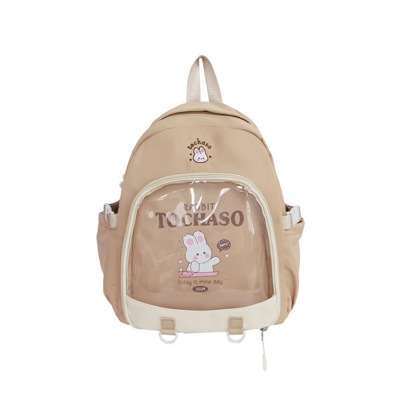 Cute And Colorful Kids Backpack With Large Capacity Breathable Pvc Material For School