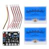 TS DB90A L 2PCS VU Meter Sound Level Meter Driver Board with Backlight for DIY Recording Studio
