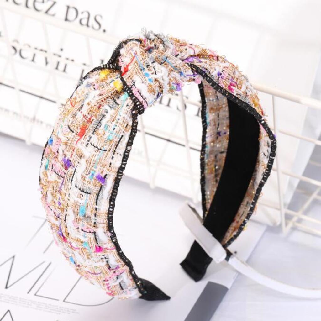 PROLY New Fashion Hair Accessories For Adult Solid High Quality Elastic Hair Band New Headwear Turban