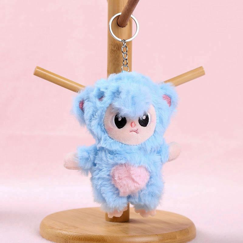 Dream Elf Transformation Animal Pendant National Treasure Panda Transformation Plush Doll Keychain Bag Pendant about 15cm/0.04kg