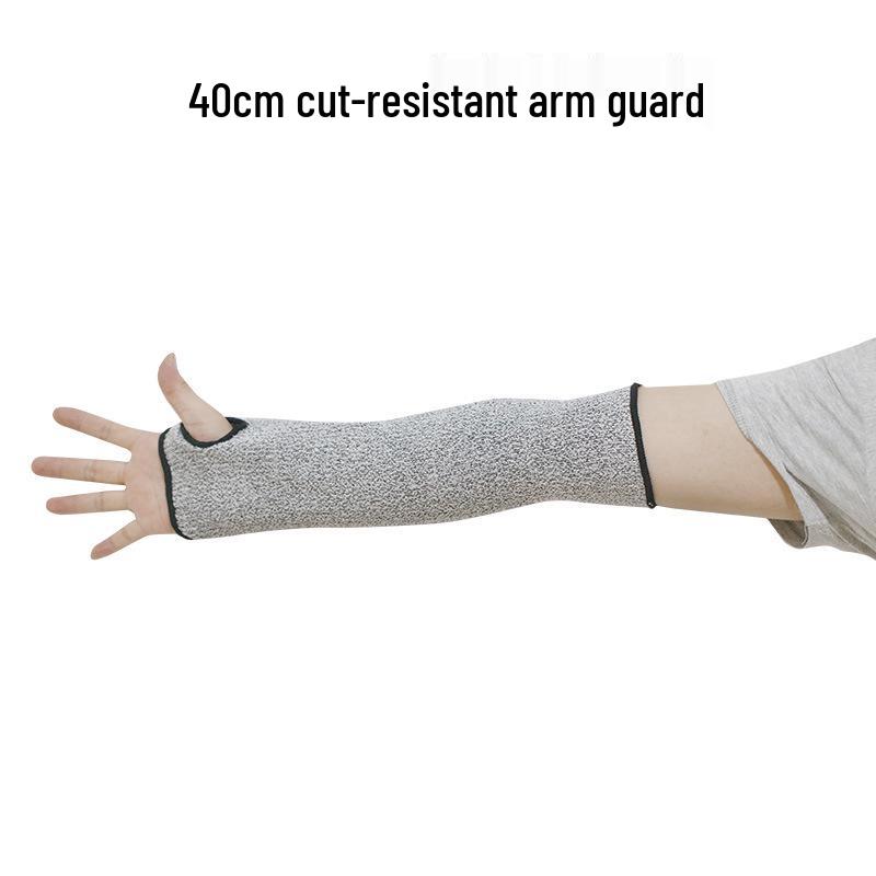 Level 5 Cut-Resistant Thumb Hole Sleeves: Scratch-Resistant Arm & Wrist Protectors