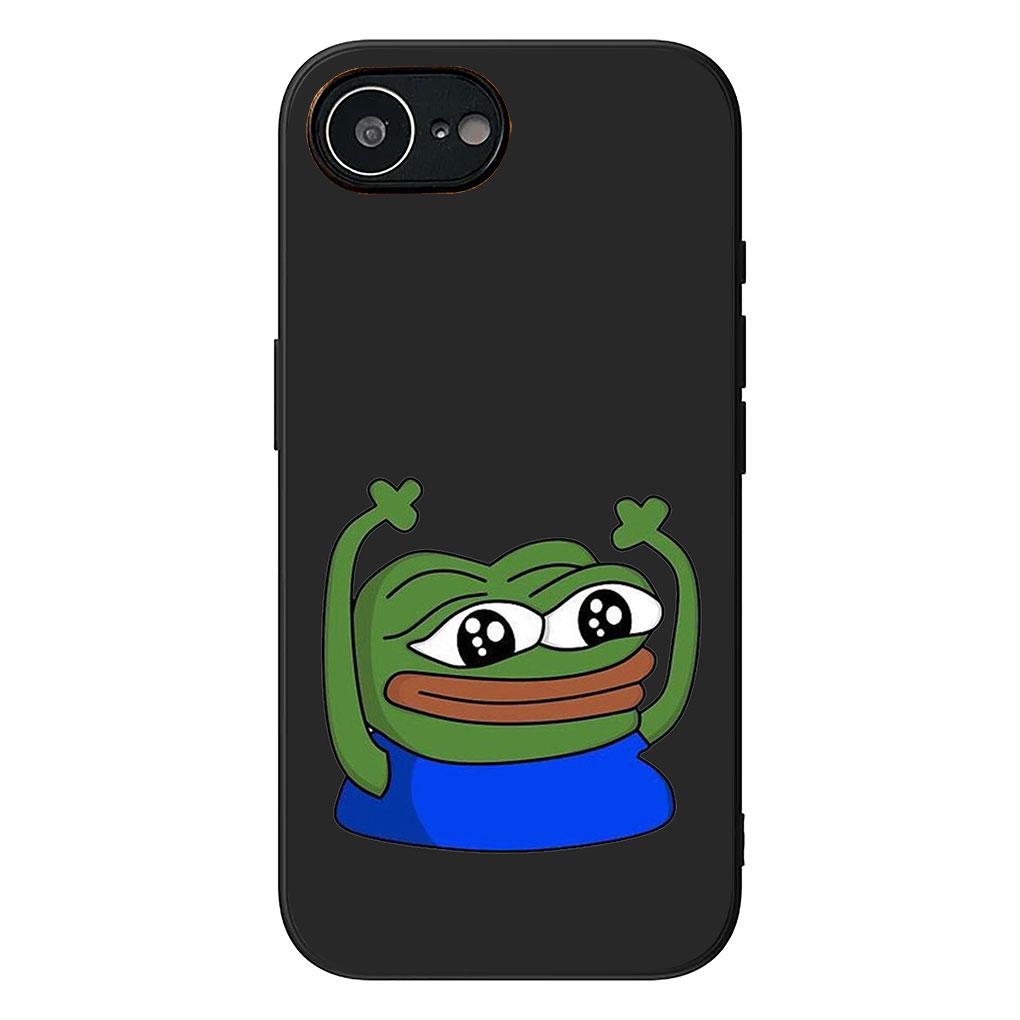 Sad Frog Pepe Funny Casing Phone Cover for Samsung Galaxy A05 A06 A14 A50 A51 A52 A12 A13 A23 A70 A07 A25 A26 M53 A56 Soft Case
