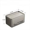 Punch-Free Tissue Holder Wall Mounted Aluminum Tissue Storage Box Multifunctional Mobile Phone Storage Rack Household