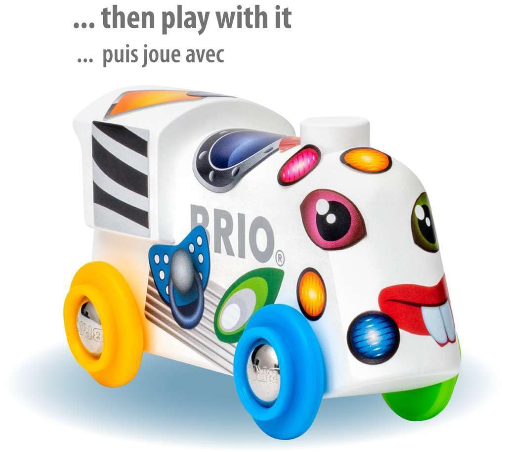 BRIO WORLD Sticker Train 33979 White