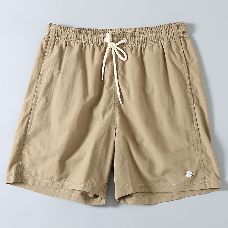 Export Export Tail Goods Summer Simple Leisure Loose Straight-leg Beach Shorts Ice Silk Quick-Drying Sports Shorts Men