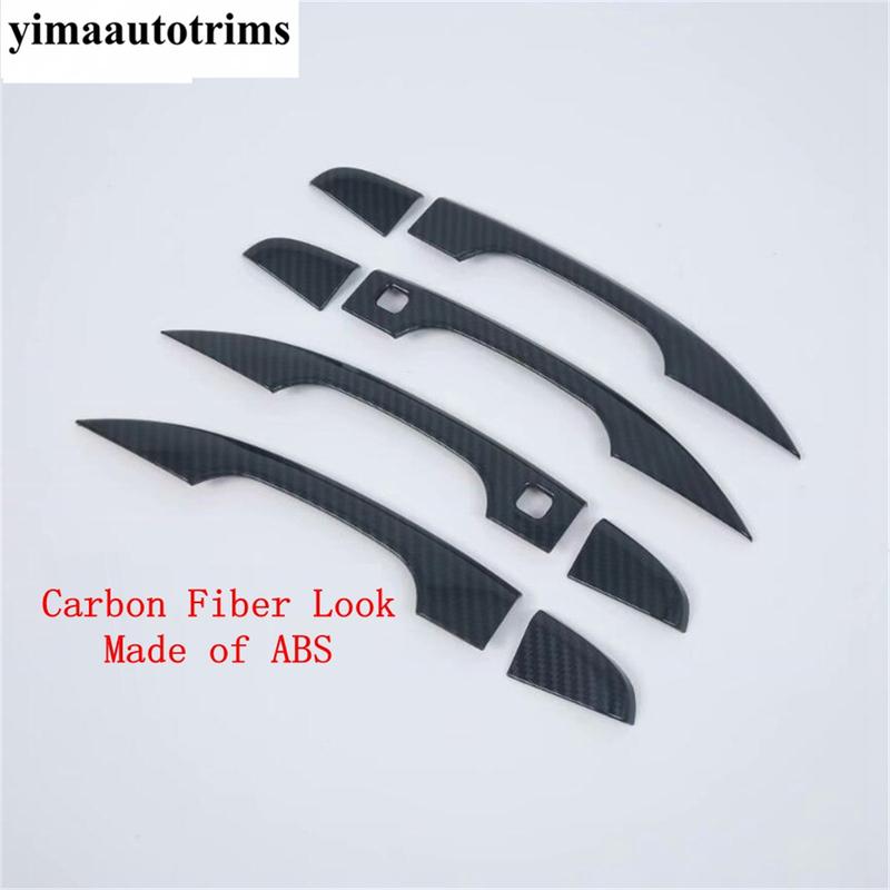 Car Outside Door Handle Decoration Cover Trim Fit For Honda Accord 10th 2018 -  ABS Chrome / Carbon Fiber Look Accessories