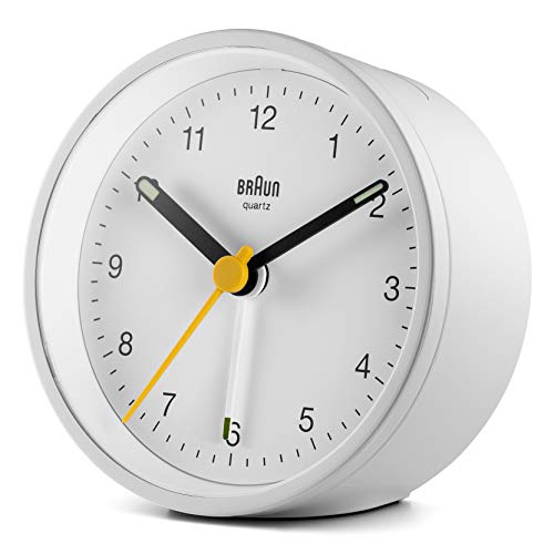 BRAUN Analog Alarm Clock BC12W