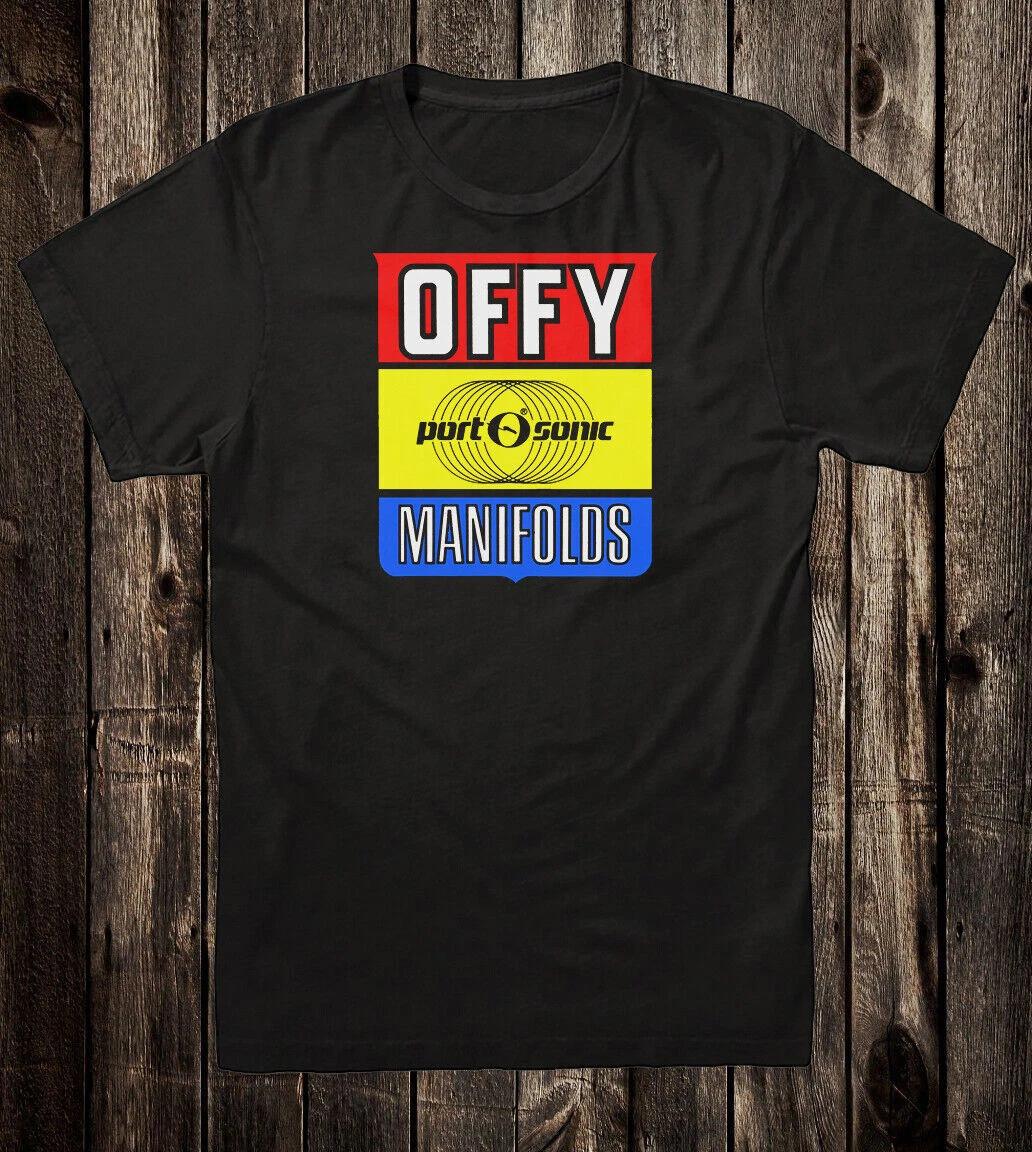 

Retro Hot Rod Tee T Shirt Drag Race Racing Speed Shop Offenhauser Manifolds M