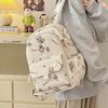 School Bag Casual Backpack Girl Elementary School First Grade Cartoon Labub Backpack