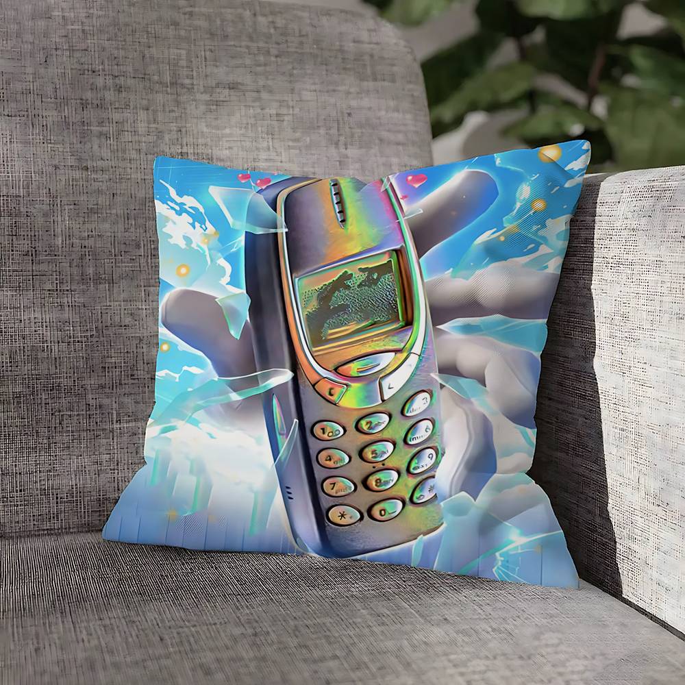Y2K Style Icon Throw Pillow Case For 45cm 40cm 30cm 50cm 55cm Square Home Pillowcase Case