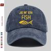 pc JEMEN FISH Fish Print Baseball Cap Home Leisure Decorative Hat Fashionable Trendy Printed Papa Hat Adjustable Buckle S