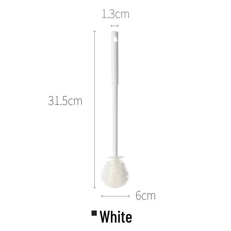 Silicone Long Handle Cup & Baby Bottle Cleaning Brush – Corner-Free Design