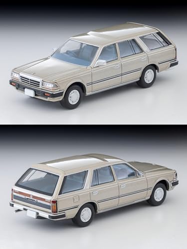 TOMYTEC Tomica Limited Vintage Neo 1/64 Scale LV-N244b Nissan Gloria Wagon V20E GL Yellowish Silver 1991 Model (Finished Model) 336181