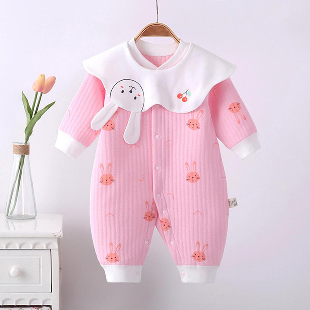 Baby Clothes for Newborn Long Baby Shower Young Front Indoor Outdoor Wear [GORBAST] Girls, Clothes, Winter, Autumn, Rompers, Coveralls, Sleeves,