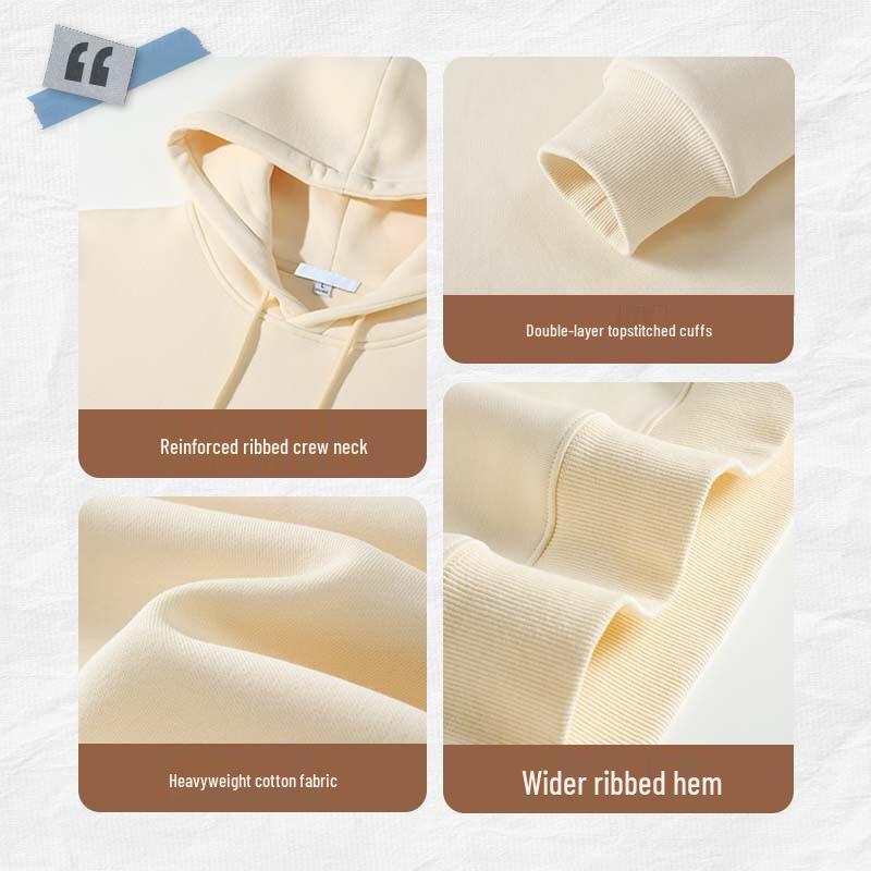 JEANSWEST LIFE Men's Cartoon Graphic Hooded Sweatshirt