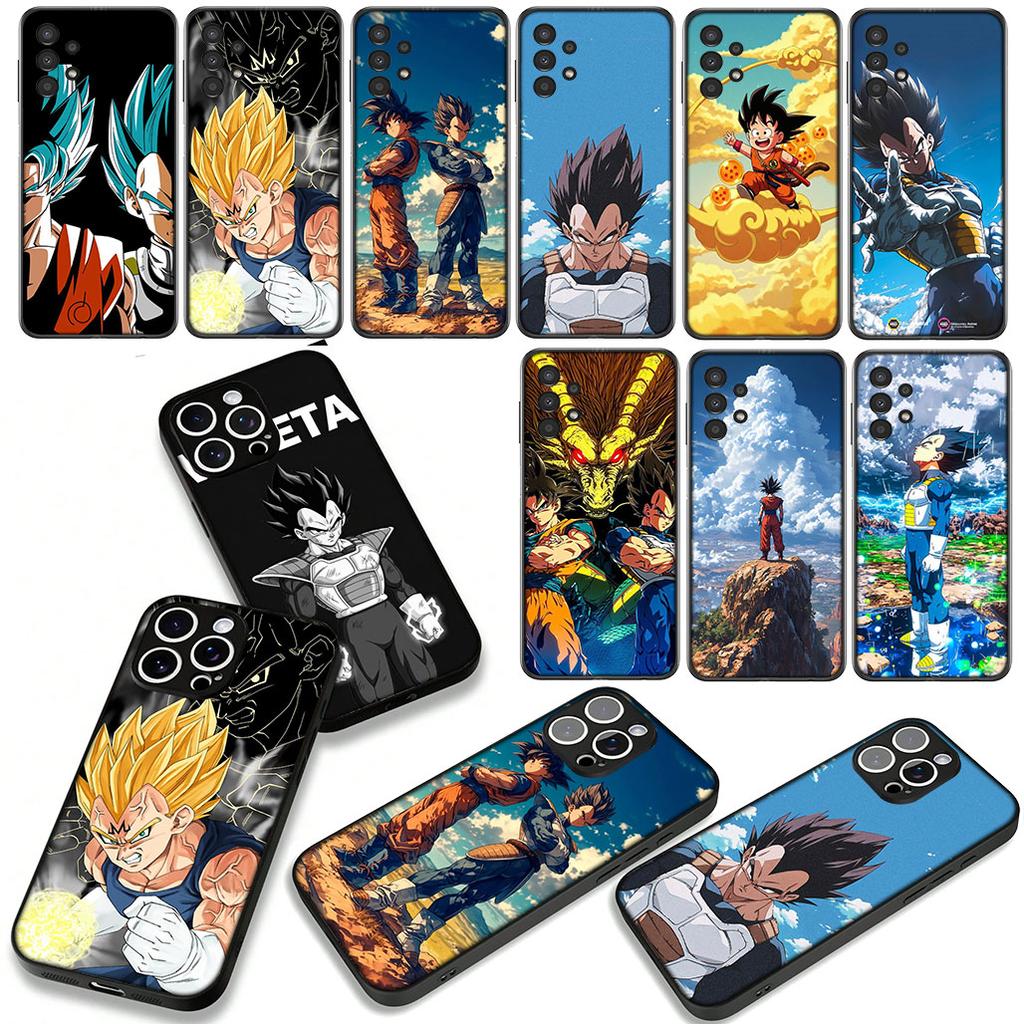 Son Gokus Dragon Ball Vegeta IV for Motorola Moto G54 G05 G24 G45 G55 G75 G85 G15 G57 G86 Power Edge 50 30 Fusion neo Pro Case