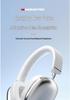 Monster AH100 Wireless Over-Ear Bluetooth Headphones, ANC Noise Cancelling, Long Battery Life, Perfect for Gaming & Sports