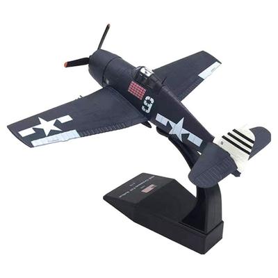 Diecast 1:72 Scale F6F Hellcat Fighter Jet Model