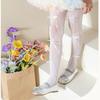Soft and Breathable Children's Pantyhose Baby Leggings with Bowknot Detail, Trendy & Comfortable Long Stockings