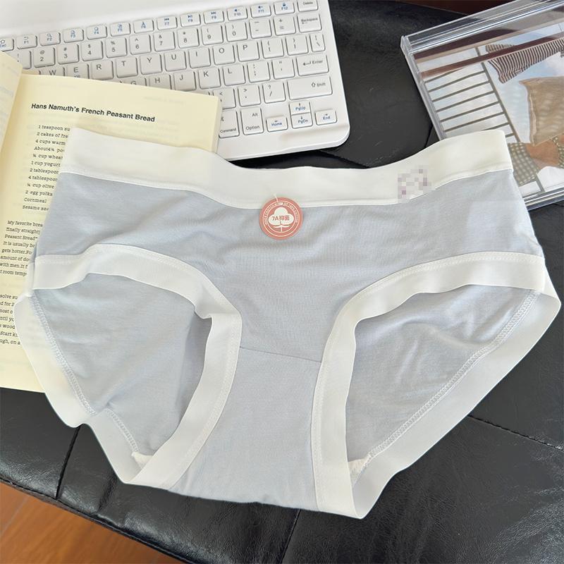 

Не оставляющие следов Антибактериальные Студенческие Трусики-треугольники Женские XL синий