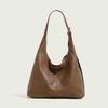 Borsa Tote Trendy Stile Coreano: Borsa a tracolla casual versatile di grande capacità per donna, design semplice retrò, adatta a madri e figli.