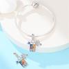 Charms Copper Angel Prayer Cross Bible Series Charms Beads Fit 3Mm Original Bracelets Diy Easter Jewelry Gifts