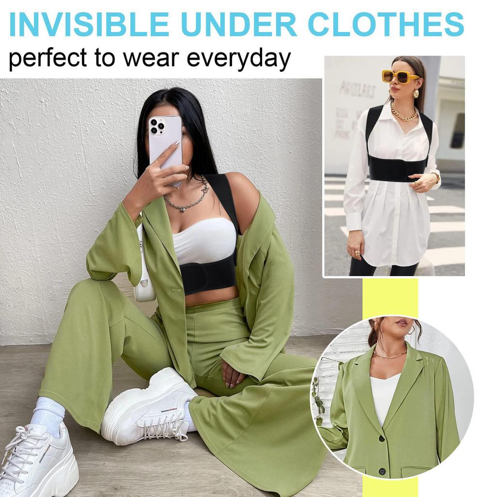 Premium Verstellbarer Haltungskorrektor-Gürtel zur Unterstützung von Rücken und Schultern