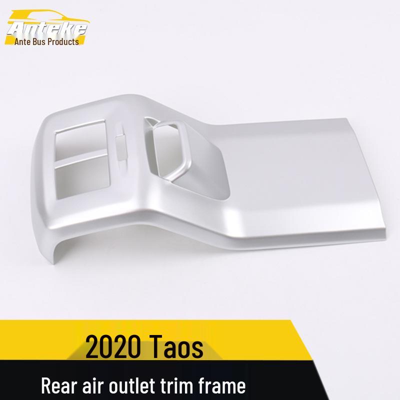 Tanying Rear Air Outlet Frame & Rear Seat Anti-Kick Sequin Sticker for 20 Models