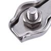 10pcs Stainless Steel M3 Duplex Clips Sturdy Design Wire Rope Clips  Cable Management