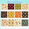Thanksgiving Tree Themed Leaf Pumpkin Pattern Party Gift Decor Paper Packaging