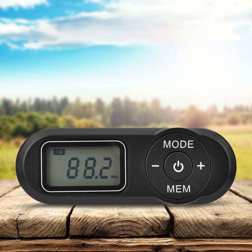 Mini Retro FM Player Receiver Outdoor Walking Pocket Mini Radio FM Player Receiver for Outdoor Walking