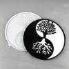 Tree-of-Life and Moon Wall Art Silicone Molds Epoxy Resin Casting Molds for DIY