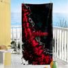 Ethnic Tribal Patterns Customize Your Name Beach Towel Quick-Dry Soft Microfiber Portable for SwimmingBeachCamping Travel Beach AccessoriesGym